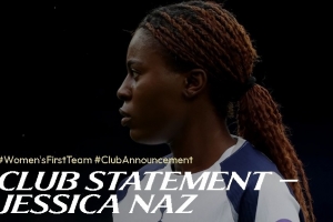 热刺官方：谴责对女足球员杰西卡-纳兹的种族歧视行为