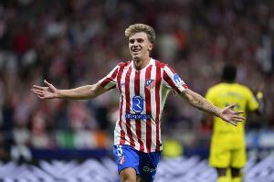 巴里奥斯：尽管赛季初马竞有几场比赛没赢，但球队表现一直很好