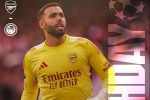 阿森纳发布海报预热欧冠对奥林匹亚科斯，拉亚担纲主角