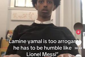 保持谦逊！亚马尔点赞TikTok：亚马尔太傲慢，他需像梅西一样谦逊