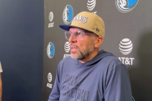 基德：球队进攻流畅性很棒我感到满意 对手都被我们跑累了