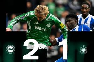 欧冠比英超好踢？纽卡欧冠3轮2胜排第8，英超8轮也2胜仅排倒数第6